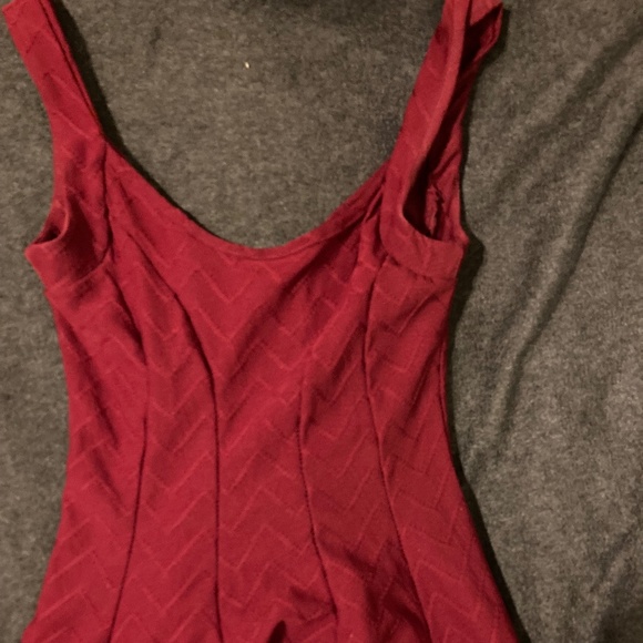 Burgundy Dress - Picture 2 of 6